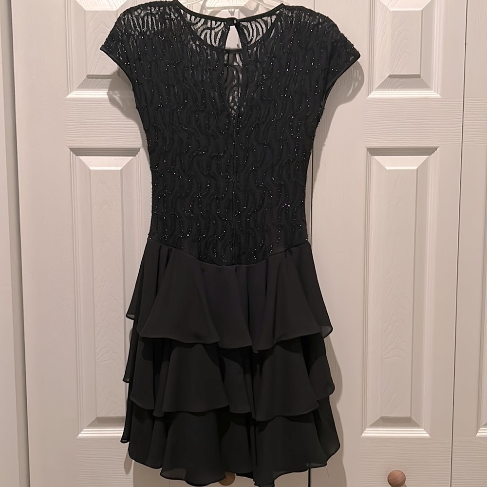 Black formal dress